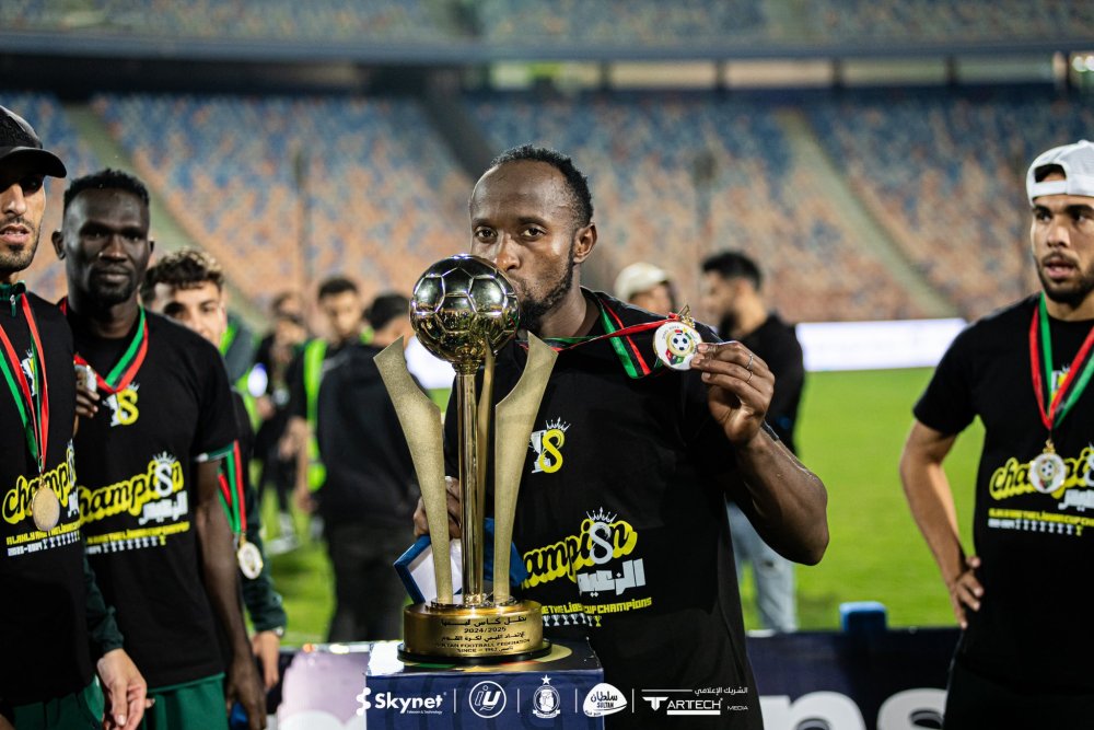 Manzi Thierry na Djihad bafashije Al Ahli Tripoli kwegukana igikombe