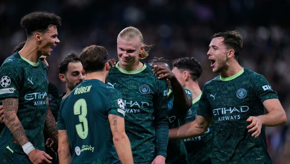 Champions League: Real Madrid yasuzuguriwe na Man City imbere y'abafana bayo