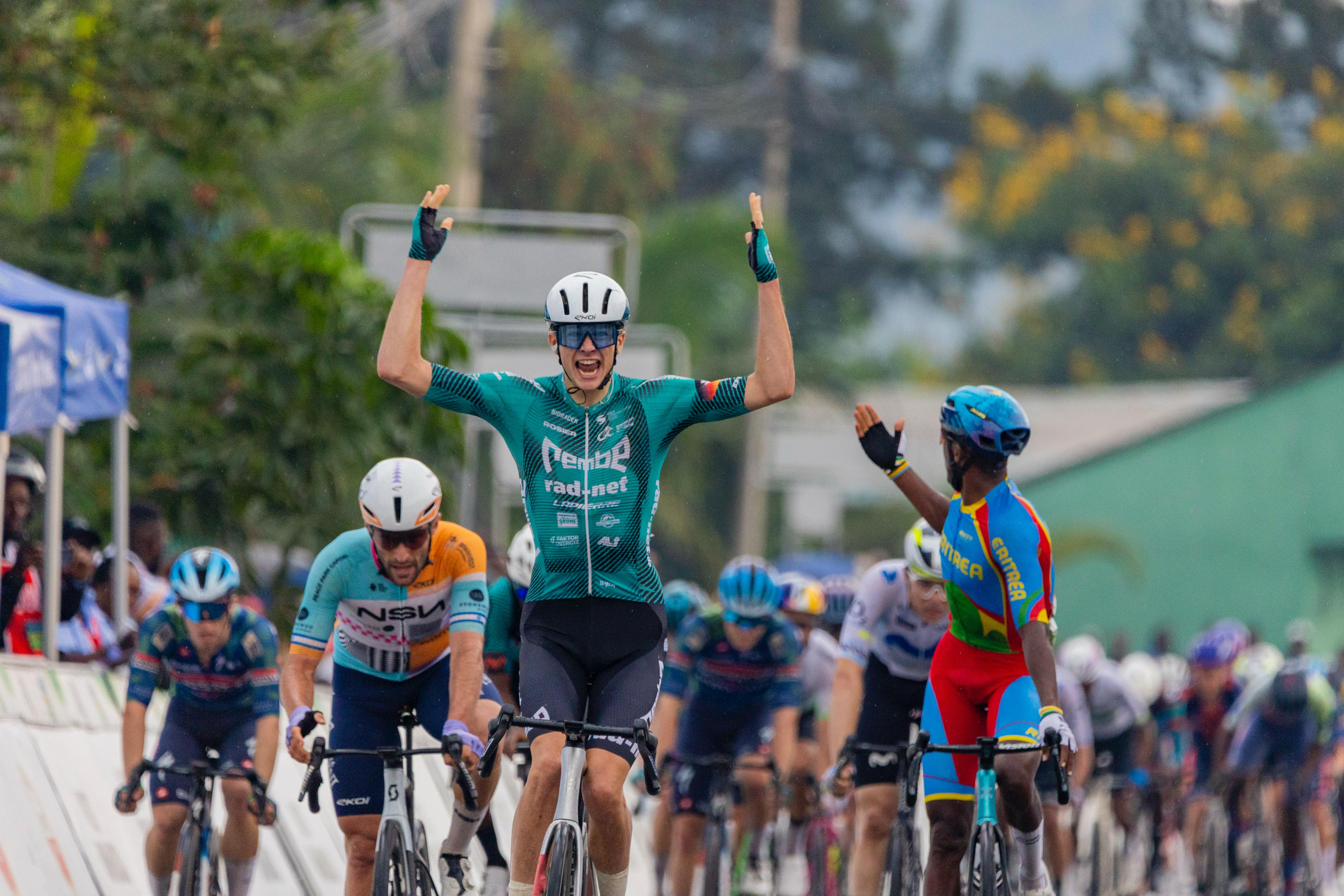 Tour du Rwanda 2026: Umudage Jermaine Zemke yegukanye Agace ka Gatanu i Rubavu ‎