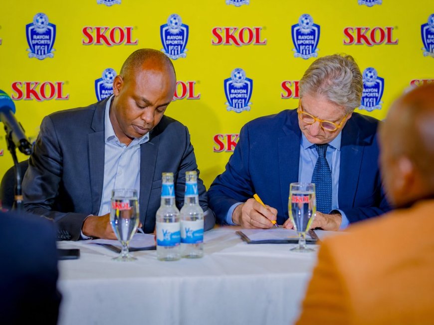 Rayon Sports na SKOL basinyanye amasezerano mashya